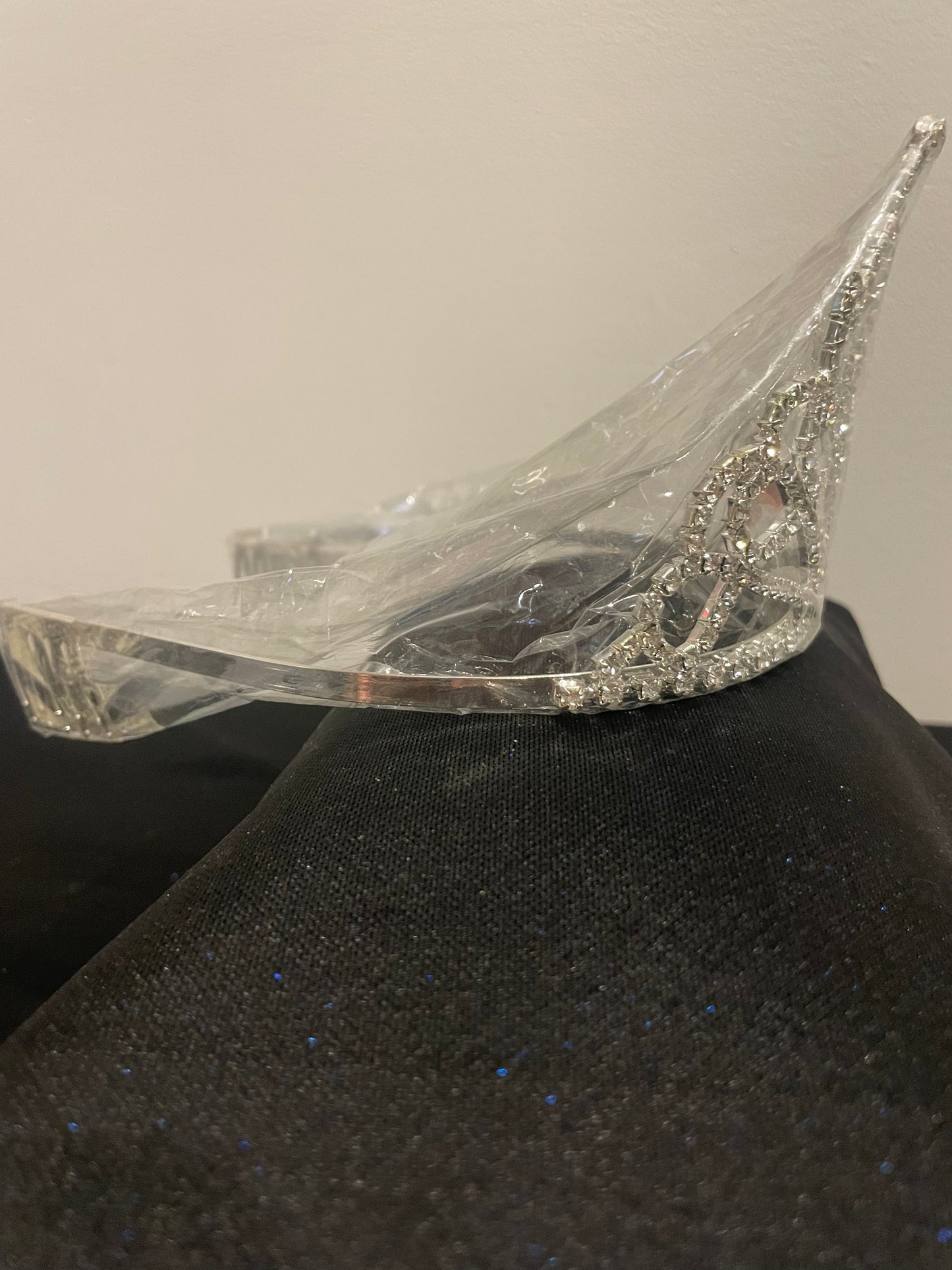 Sliver rhinestone Tiara