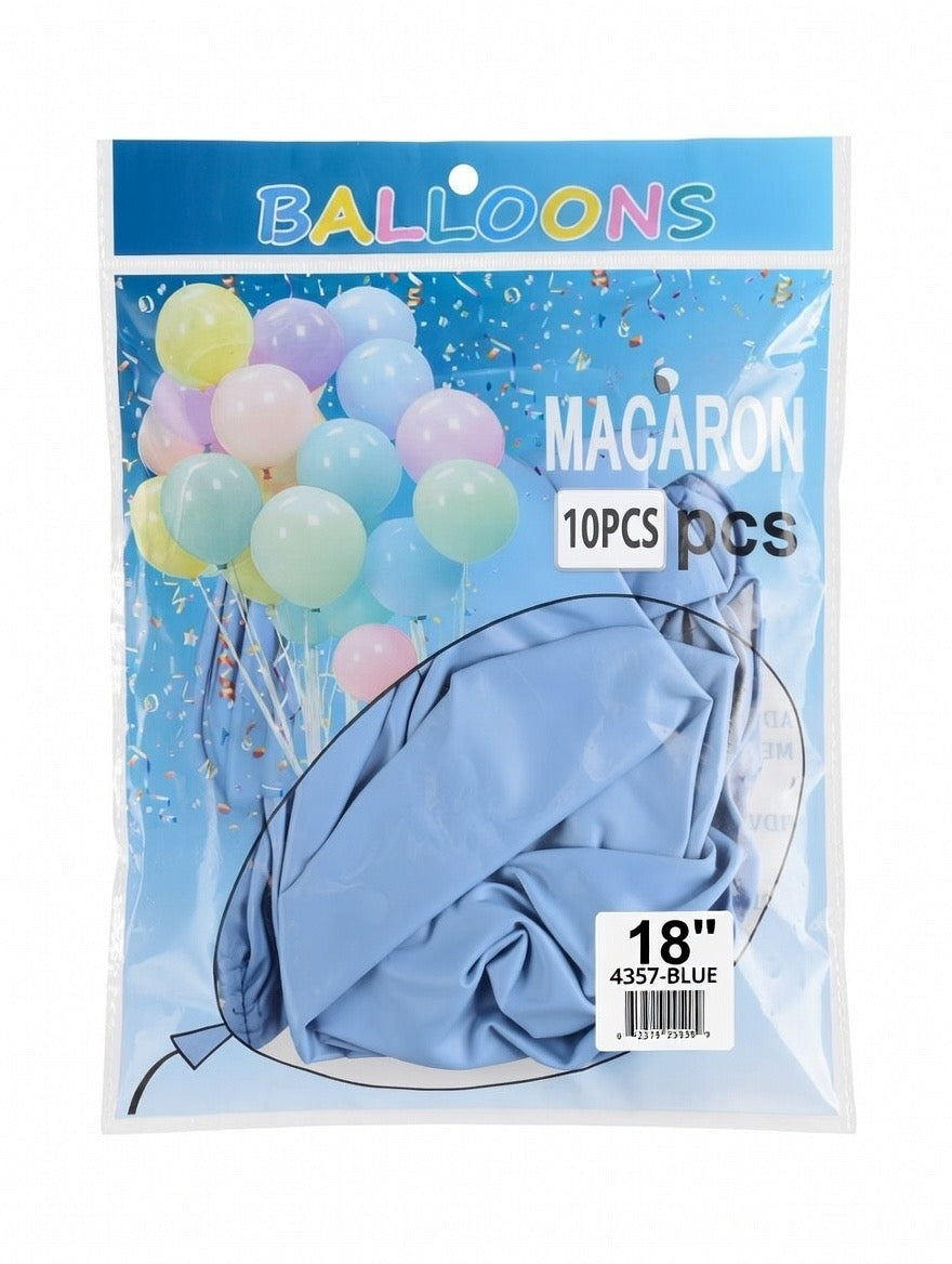 Blue 18" Balloons PACK