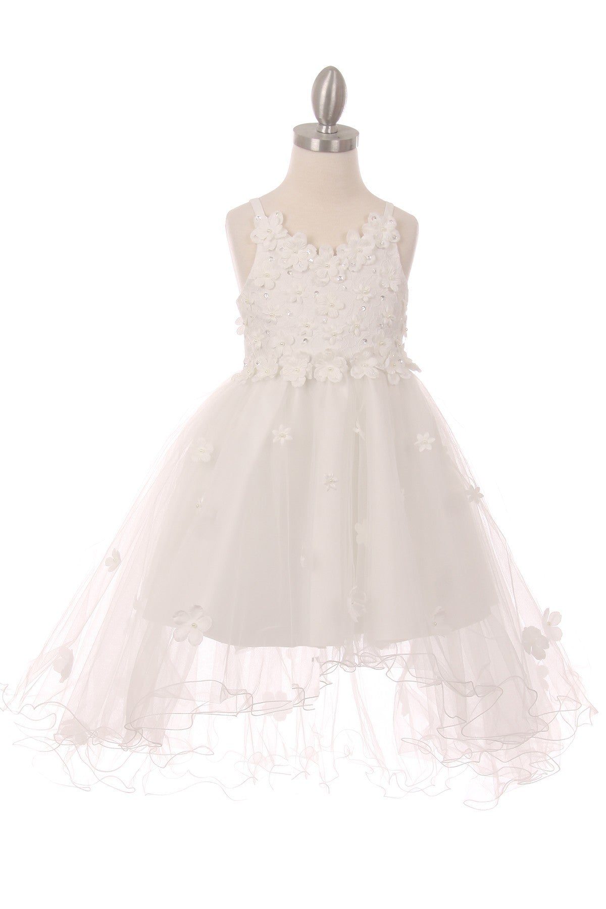 Petal High-low Gown