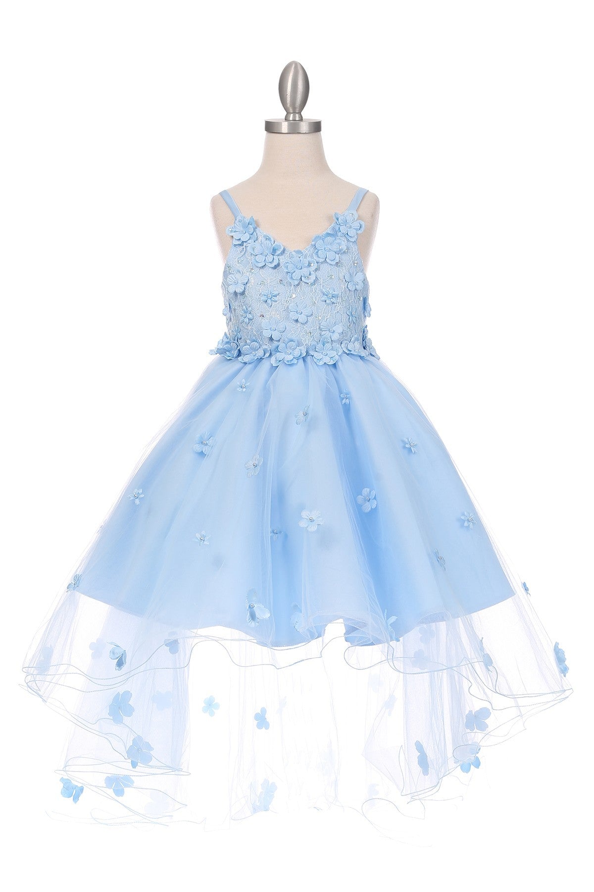 Petal High-low Gown