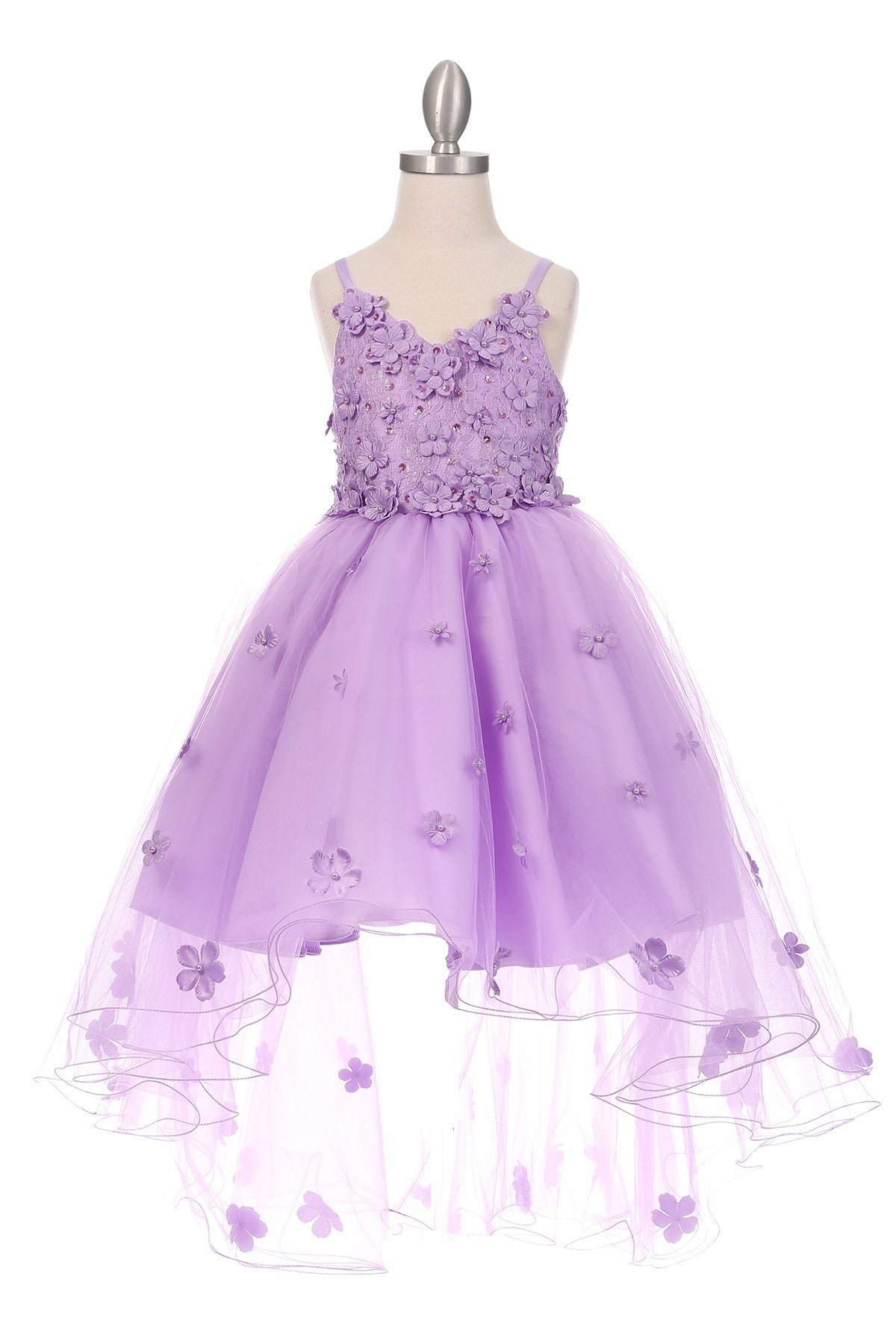 Petal High-low Gown