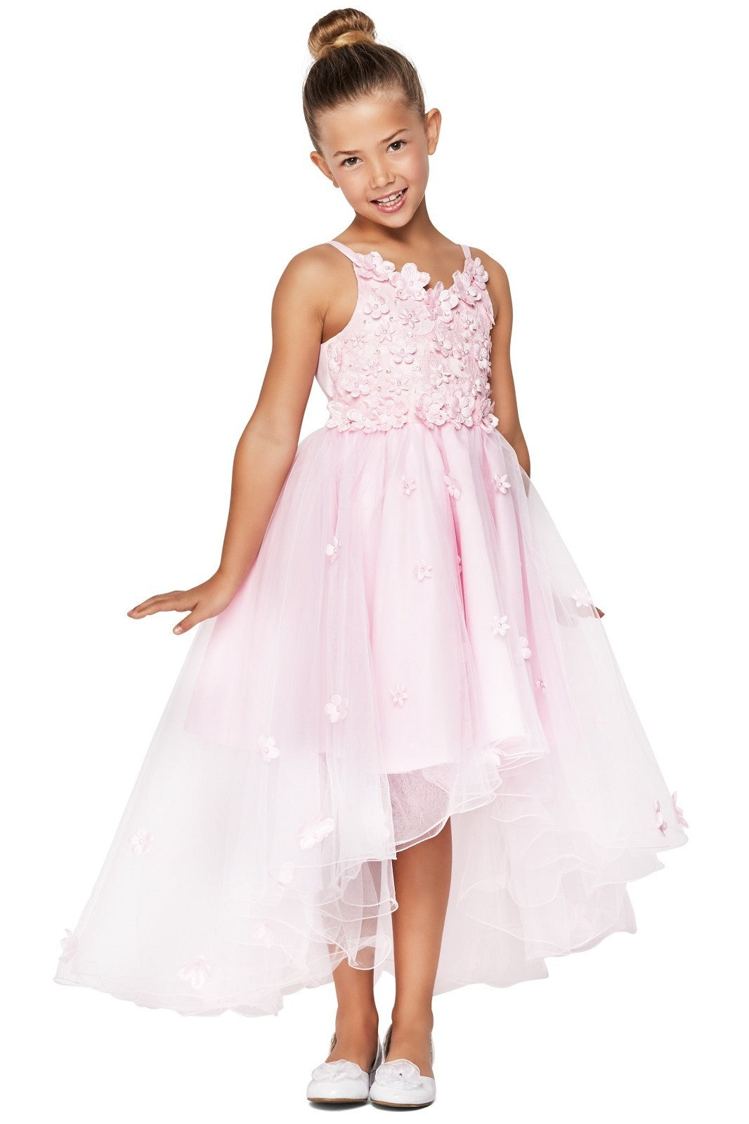 Petal High-low Gown