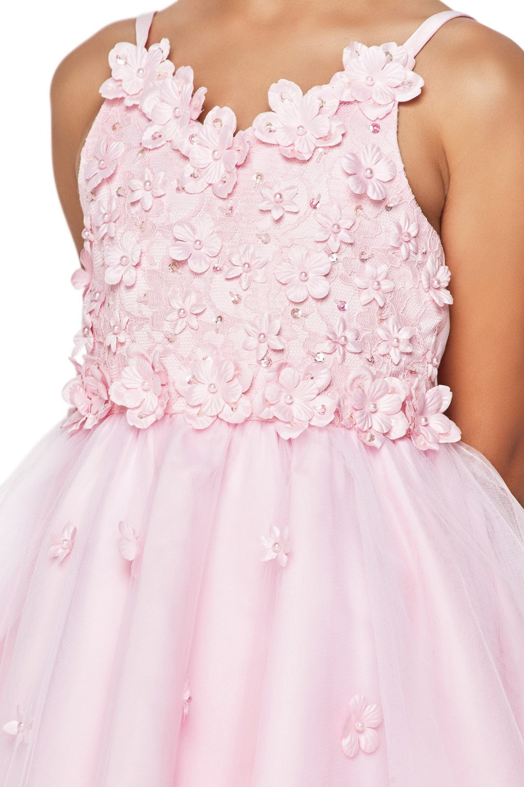 Petal High-low Gown