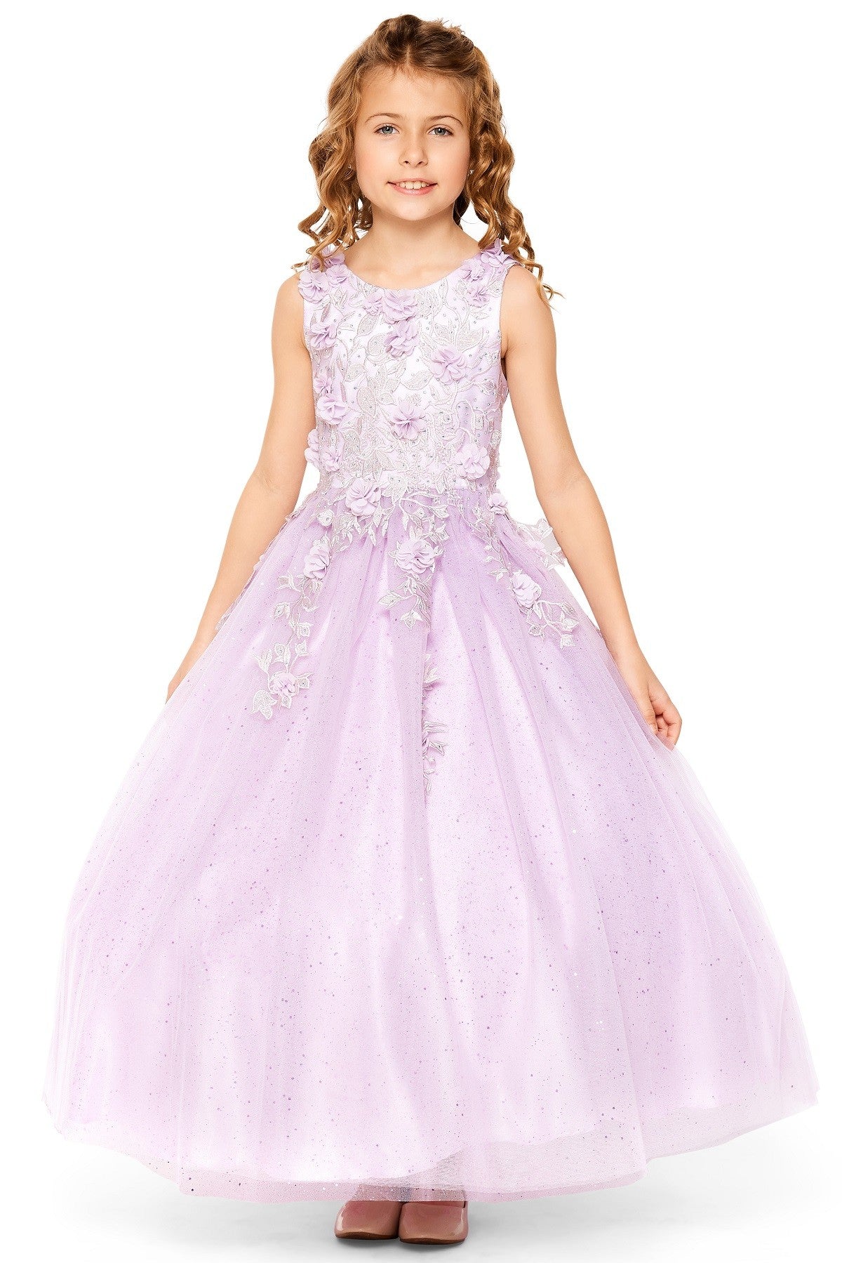 Rhinestone Bloom Gown