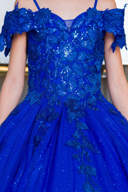 Mini quinceanera Royal blue