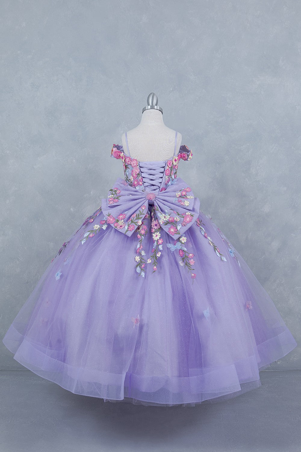 Mini Quince Floral Ballgown