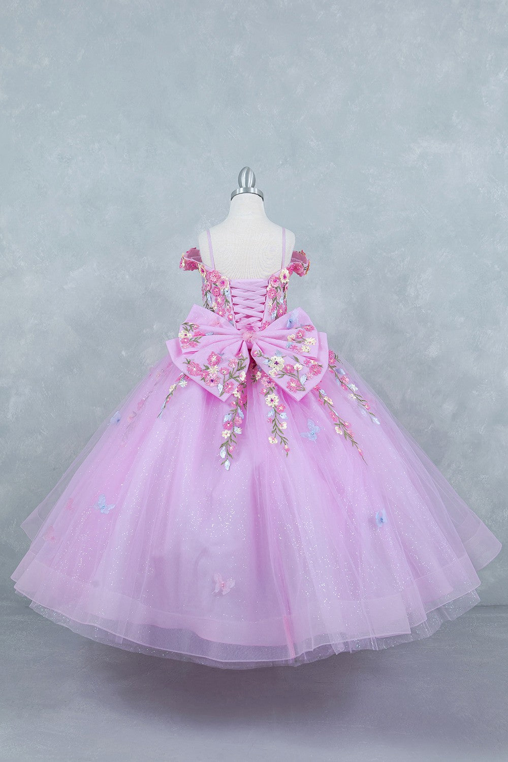 Mini Quince Floral Ballgown