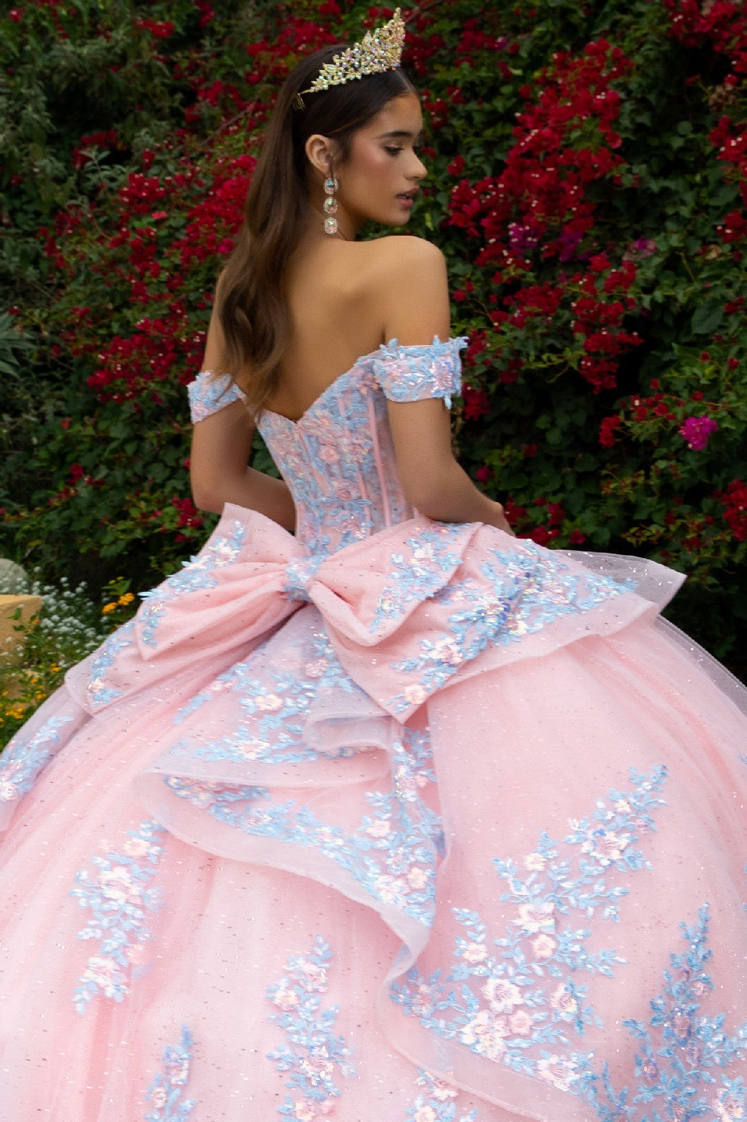 Blush Blossom Ballgown