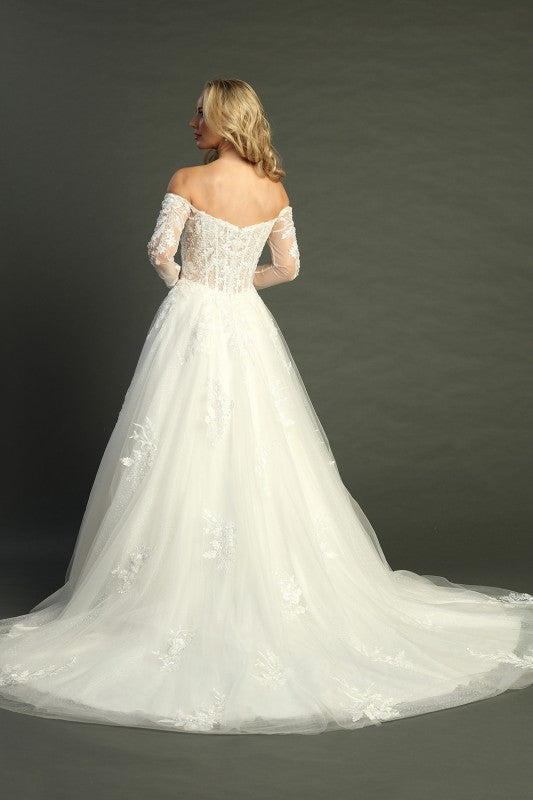 Eternal Romance Off-Shoulder