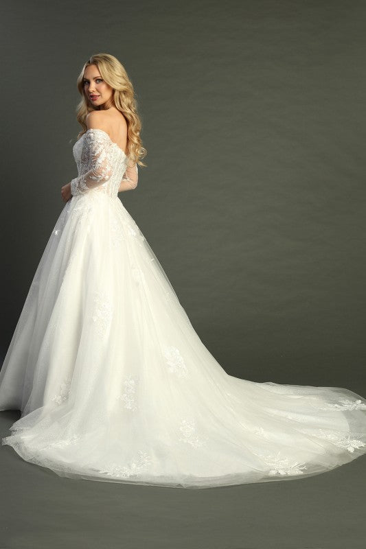 Eternal Romance Off-Shoulder