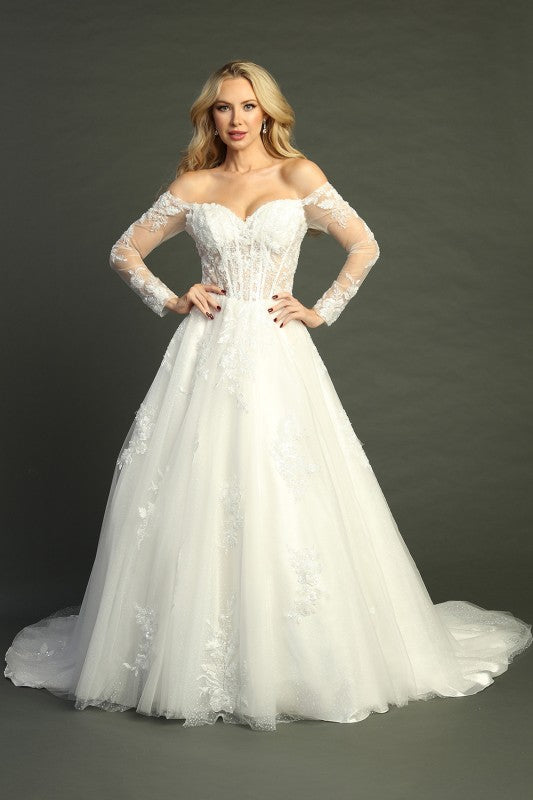 Eternal Romance Off-Shoulder