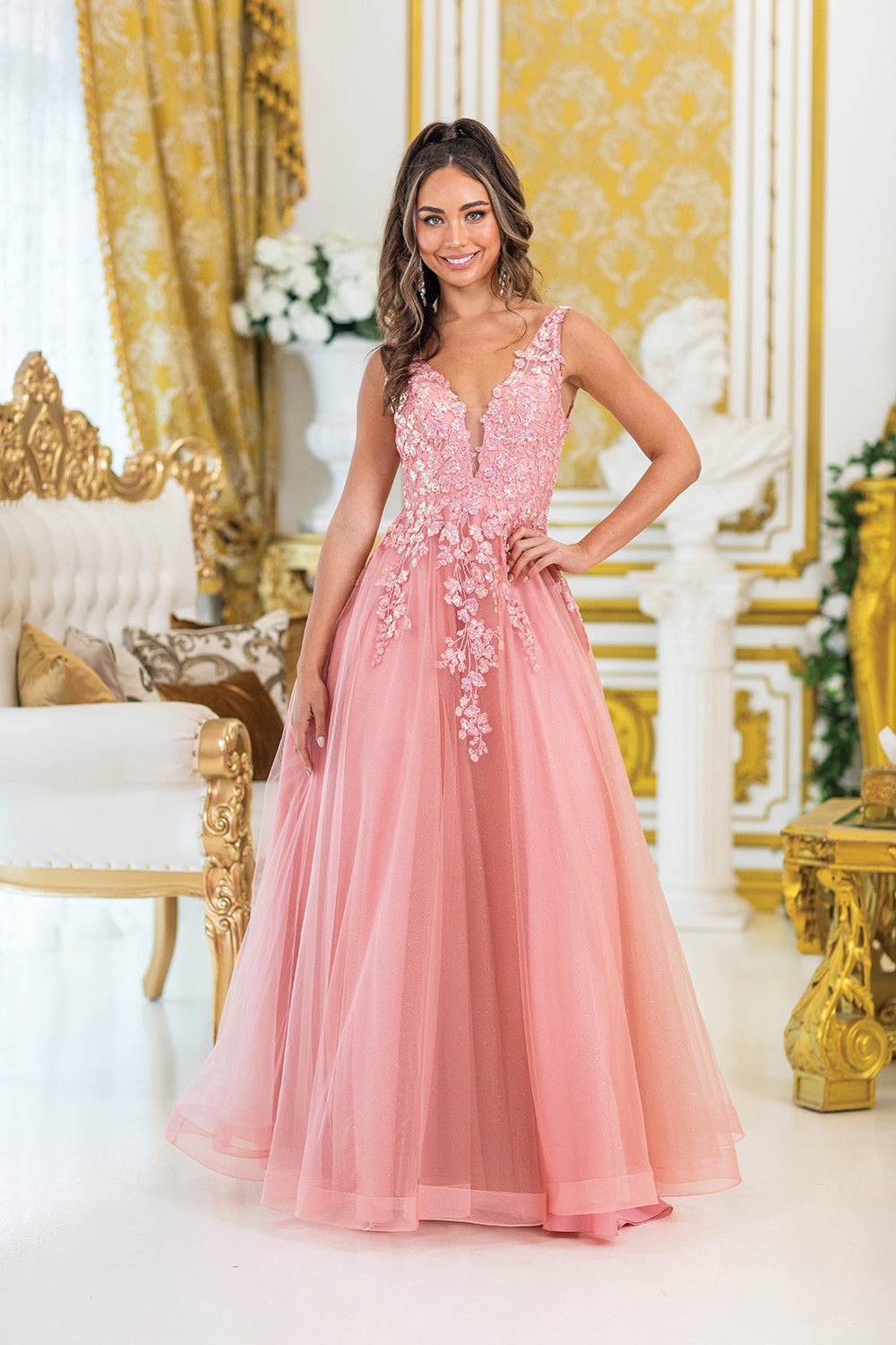 Blossom Whisper Gown