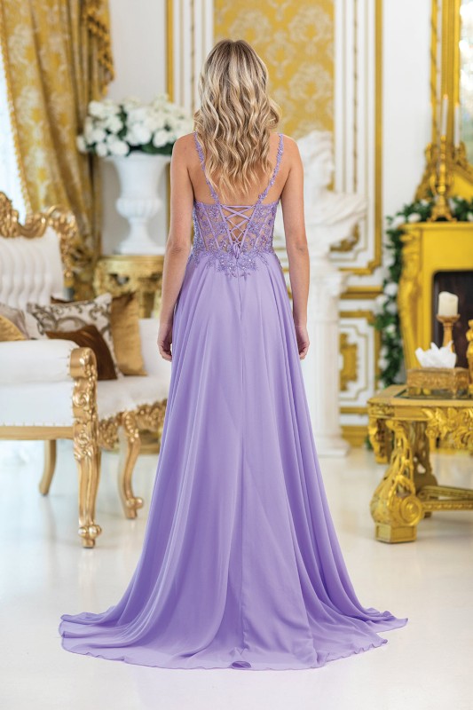 Amethyst Whisper Gown