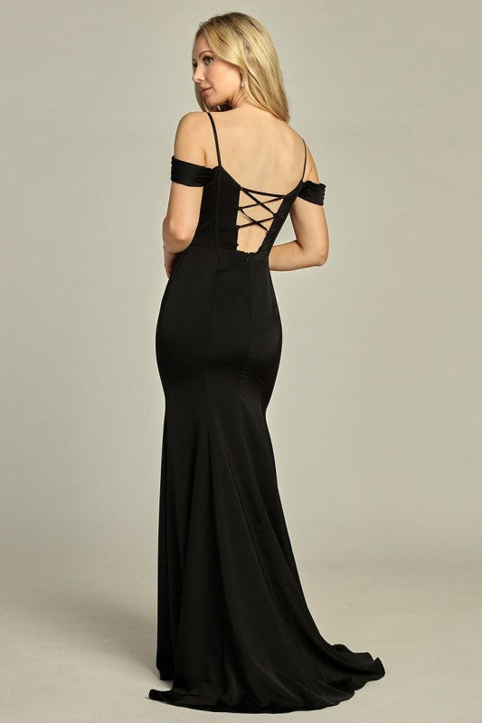 Siren's Lace-Off-Shoulder