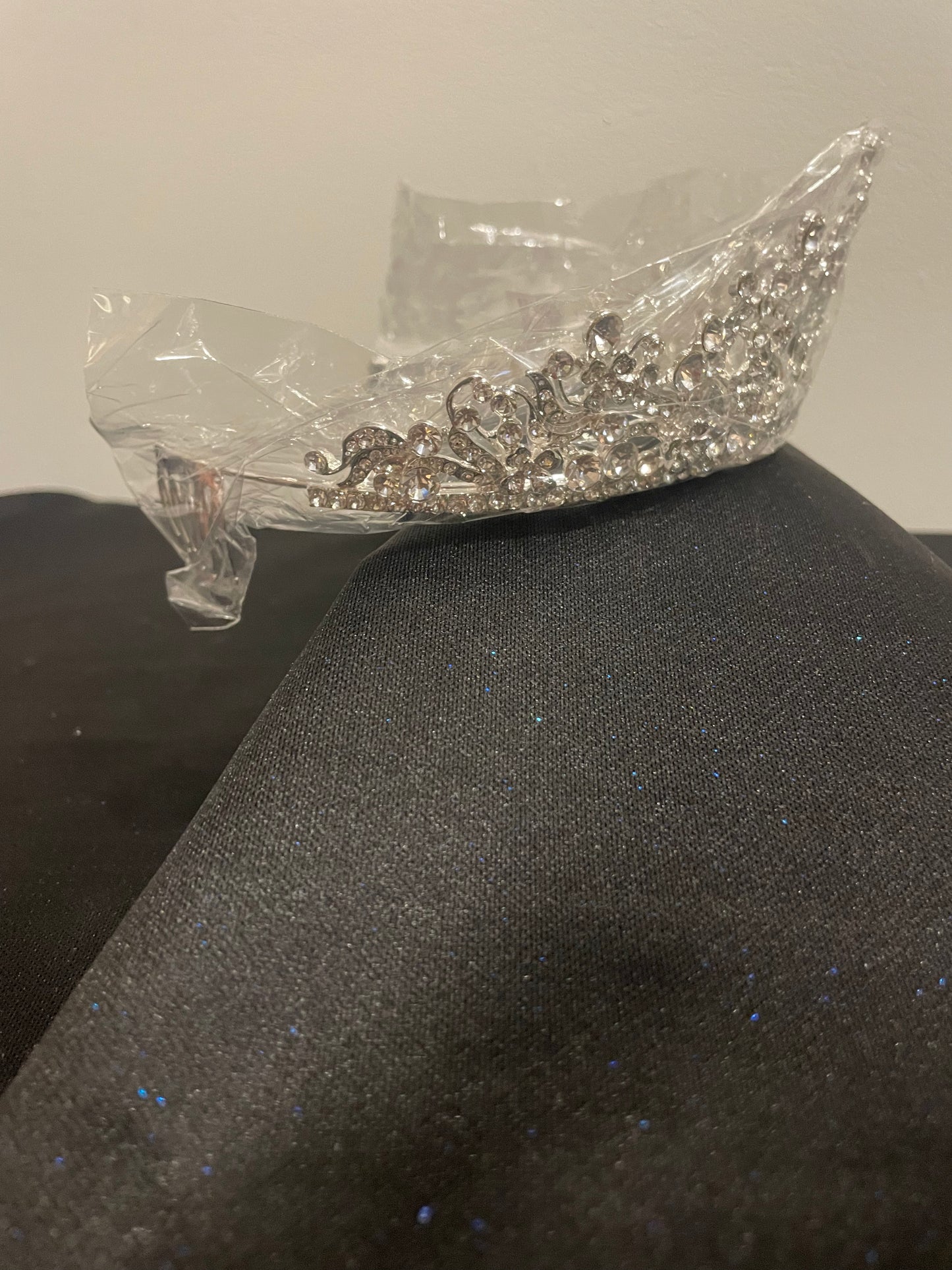 Crystal Echantment Tiara and slipper set