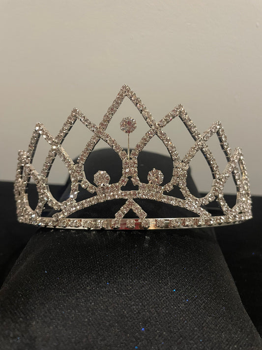 Majestic Lotus Crown Tiara