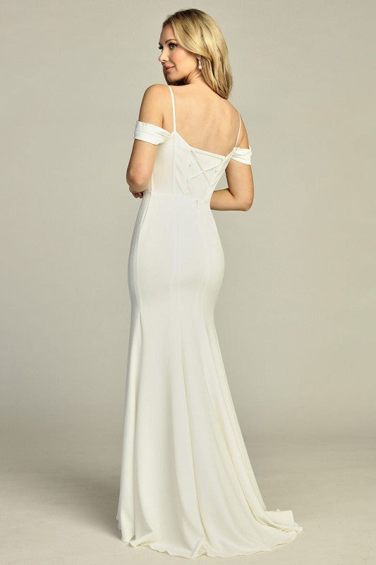 Siren's Lace-Off-Shoulder